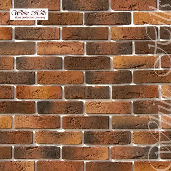 303-70 White Hills Облицовочный кирпич «Лондон брик» (London brick), плоскостной.