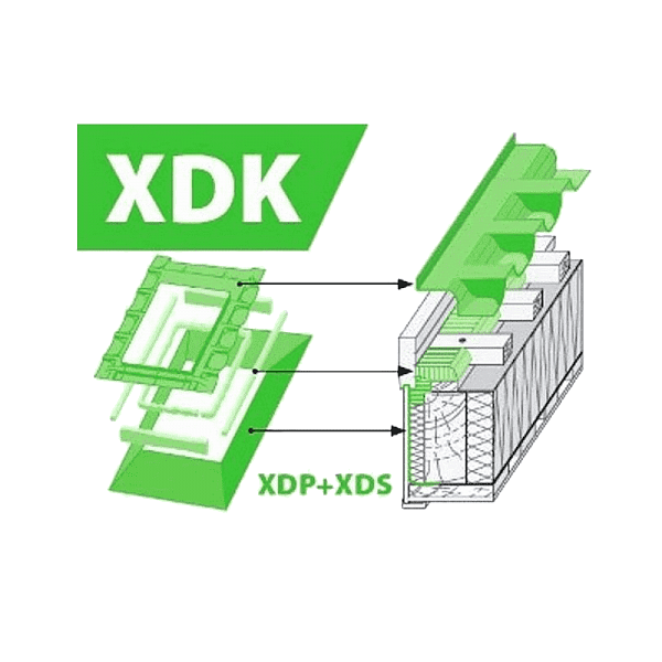 FAKRO Комплект изоляционных окладов XDK 114*140