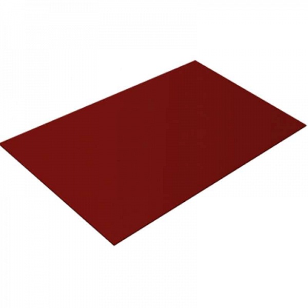 Плоский лист 0,7 PE RAL 3011 коричнево-красный